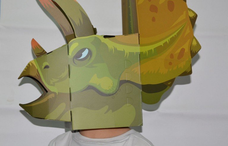 3D Диномаски
 